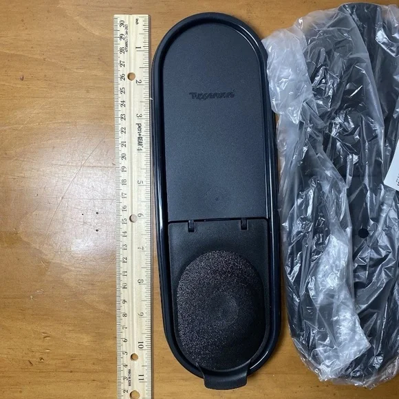 Tupperware Modular Mates Replacement Lid 2241B-1 2240B-1 Black, 4 Available, New - Picture 6 of 6